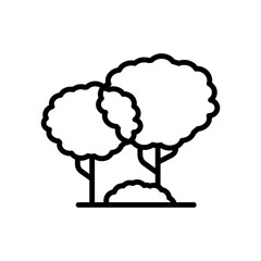 Tree, plant icon. Simple line, outline vector elements of mother earth day icons for ui and ux, website or mobile application