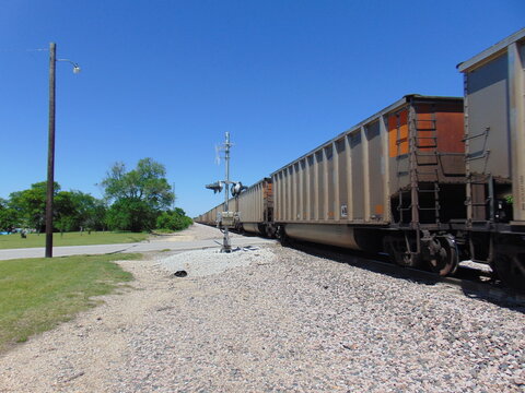 Train in Celina, Texas
