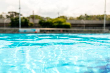 Fototapeta na wymiar Pool swimmers