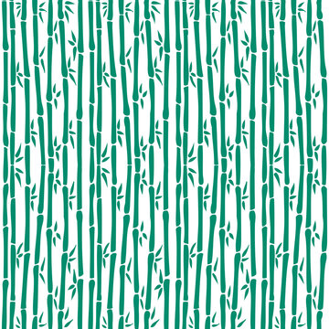 Bamboo seamless repeat pattern background © Estalon Industries