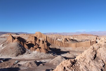 Fototapeta na wymiar Vale da Lua, Deserto do Atacama, Chile