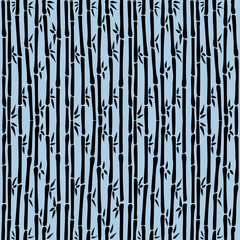 Bamboo seamless repeat pattern background