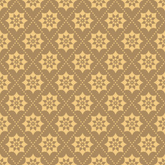 Diamond star seamless repeat pattern background