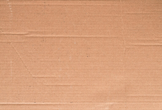 Cardboard paper texture, brown carton material surface