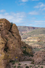Arizona cliff road