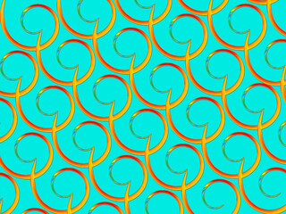 Seamless pattern design with floral background elements, beautiful ornaments, black, white, orange, pink, red, green, yellow, blue, gray, purple