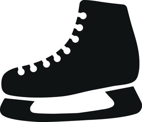 Skates icon. Skates symbol. Flat design. Stock - Vector illustration