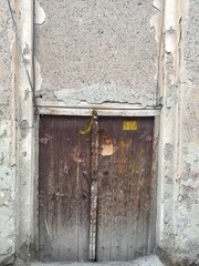 Old wooden door in Iran