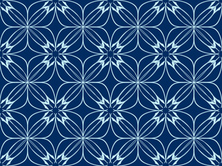 Seamless pattern design with floral background elements, beautiful ornaments, black, white, orange, pink, red, green, yellow, blue, gray, purple