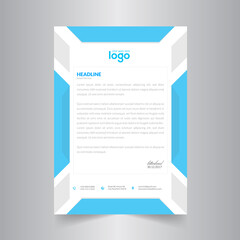 Abstract letter head templates for your project design.	