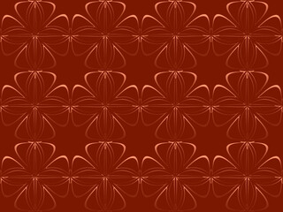 Seamless pattern design with floral background elements, beautiful ornaments, black, white, orange, pink, red, green, yellow, blue, gray, purple