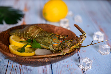 Raw Fresh Lobster
