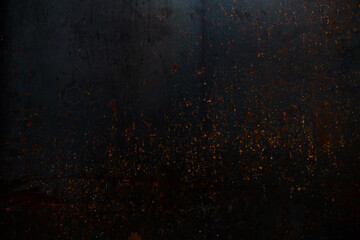 texture background of grunge, rusty iron with black stains