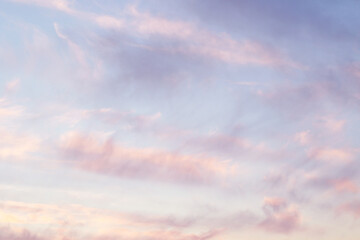 beautiful pastel scenic clouds