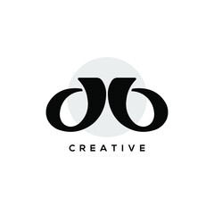 Creative abstract logo design template