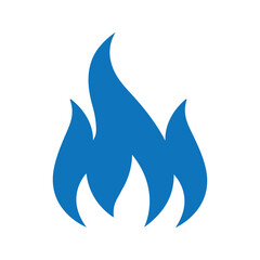 Fire icon. Fire hot flame icon