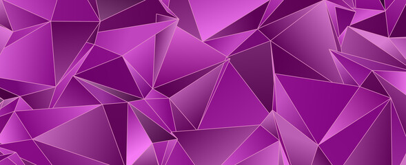Abstract Low-Poly background. triangulated texture. Design 3d. Polygonal geometrical pattern....