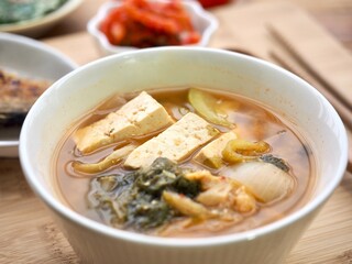 한국의 전통음식 된장찌개
