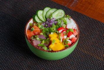 Gastronomy, healthy ice cream desserts