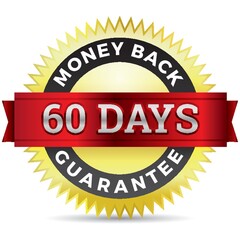 money back guaranteed label