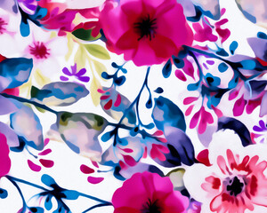 Fototapeta premium Abstract Flowers 