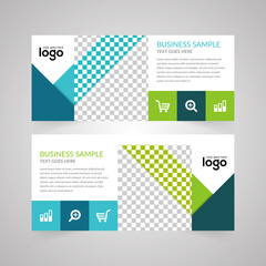 Corporate Business Concept Bannar Design. Web Banner Template.