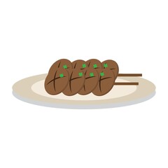 mushroom skewers