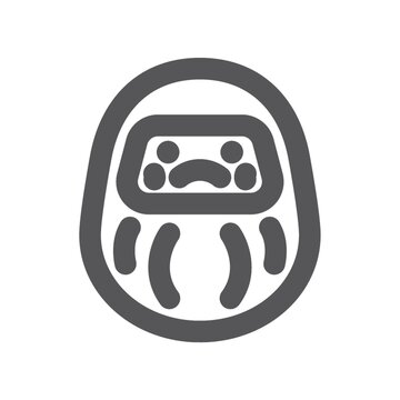 recommend clip art: daruma doll