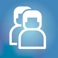 Fototapeta premium user icon