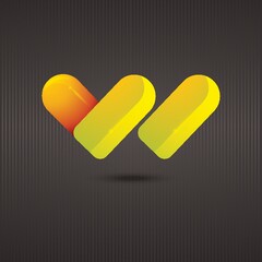 abstract logo element