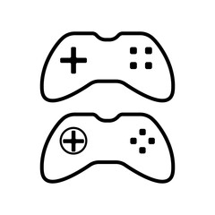 Game controller line icon
