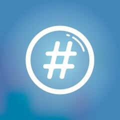 hashtag icon
