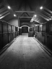 empty parking garage