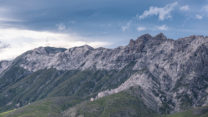 Montagne del Gran Sasso a primavera