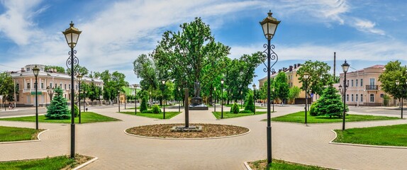 Suvorov Avenue in Izmail, Ukraine