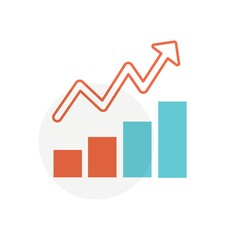 trendline with bar graph