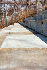 old stone stairs