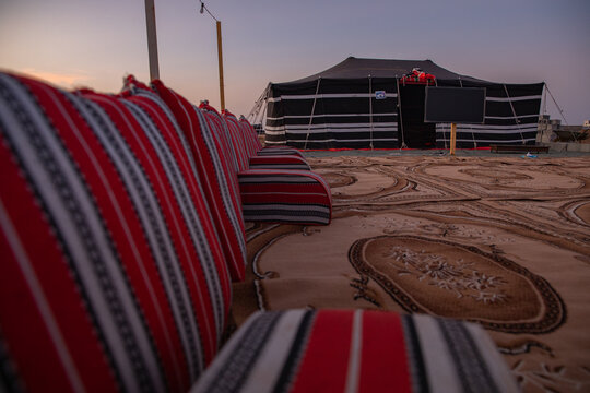 Arabian tent (majlis) for family gathering or Parties jeddah, Saudi Arabia, 2019