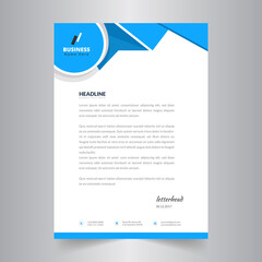 Abstract letter head templates for your project design.	