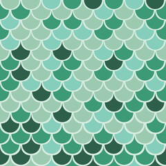 Vector fish scale seamless pattern background.Pefect for packaging, wallpaper, scrapbooking projects. © Shreevarshini