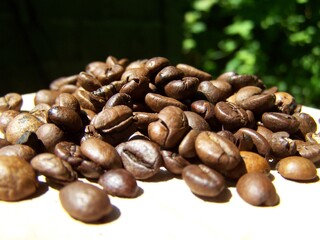 coffee beans background