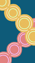 Circular abstract background