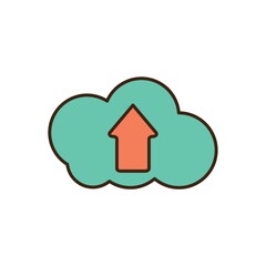 cloud upload icon