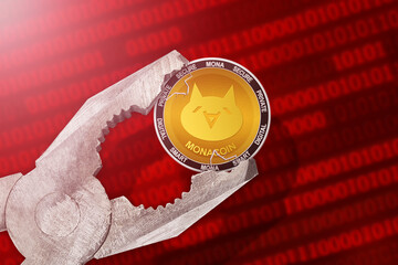 MonaCoin regulation or control; MonaCoin MONA cryptocurrency coin is under pressure; limitation,...