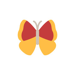 Butterfly, insect icon. Simple color vector elements of lepidoptera icons for ui and ux, website or mobile application