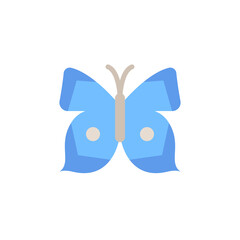 Butterfly, insect icon. Simple color vector elements of lepidoptera icons for ui and ux, website or mobile application