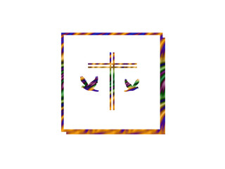 Dove and cross 