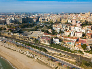 Modern cityscape of Tarragona