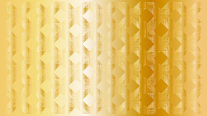 3d gold background texture pattern design vector template