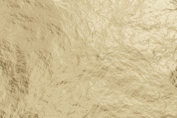 Realistic light gold metal texture abstract background.